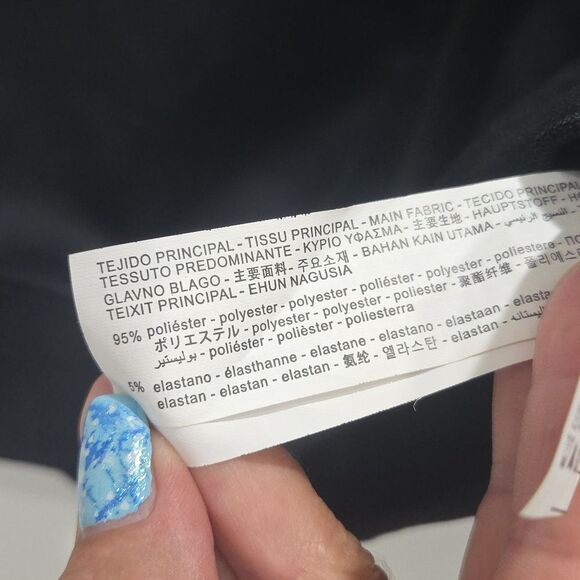 Zara Black Womans Utility Hooded Vest, Size 10 - Picture 3 of 6